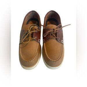 Donato‎ Marrone Men’s Boat Shoes, Size 8.5